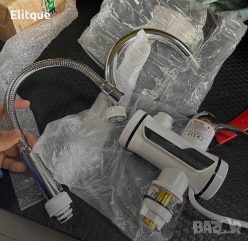 Смесител за вода с нагревател за мигновено загряване – 3000W 🚰