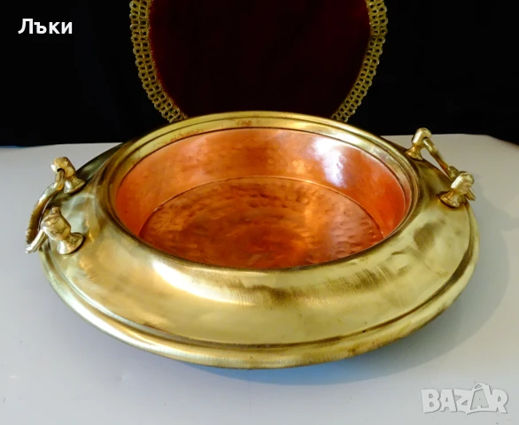 Медно барбекю на дървени въглища 3 кг.,мангал. , снимка 6 - Антикварни и старинни предмети - 51183994