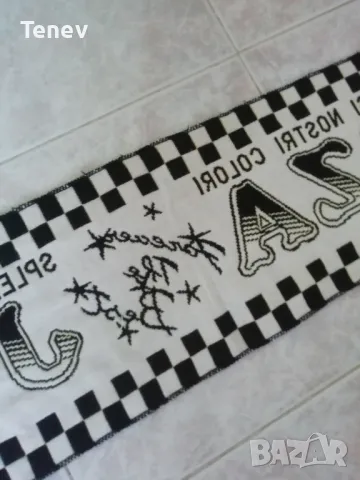 Forza Juve Juventus La Storia Continua Vintage оригинален футболен шал ретро винтидж Ювентус , снимка 7 - Футбол - 48698690