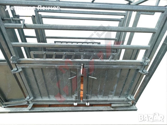 Ветеринарен станок с врата за автоматично заключване, снимка 11 - Крави - 42166363