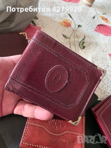 Cartier ретро портмонета, снимка 2 - Портфейли, портмонета - 53223329