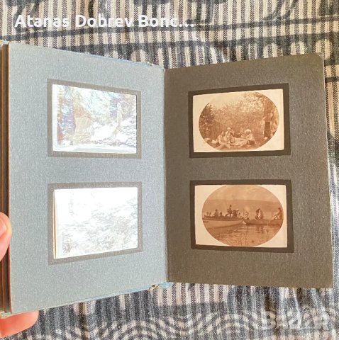 Стар фотоалбум със снимки, снимка 2 - Нумизматика и бонистика - 44340633