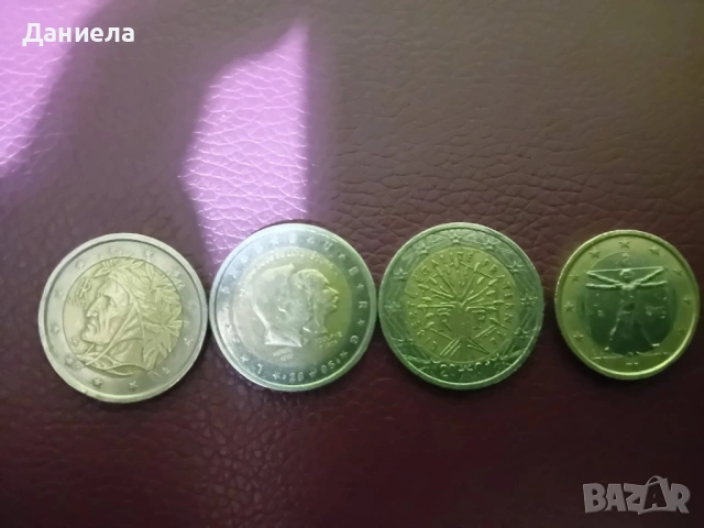 Редки монети по 1 и 2 euro, снимка 2 - Нумизматика и бонистика - 53247366