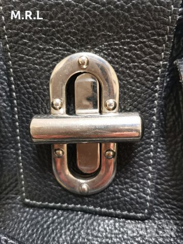 Голяма дамска чанта от естествена кожа , снимка 6 - Чанти - 34869493