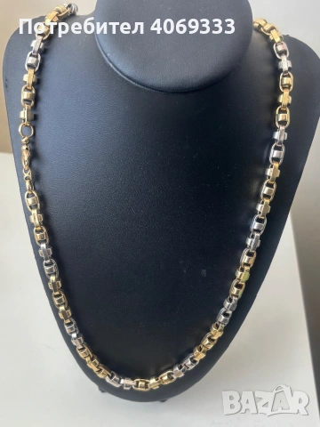 Златен ланец 37.03гр 14к 62см