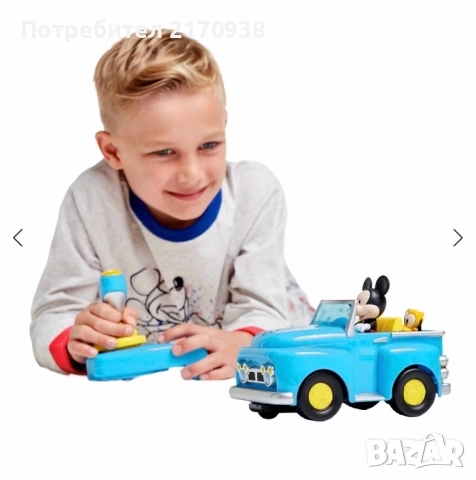 Кола с дистанционно Мики Маус, снимка 2 - Образователни игри - 53300869