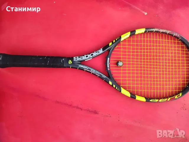 Професионална ракета Babolat AeroPro Control 98 кв. инча / 320g , снимка 10 - Тенис - 55881653