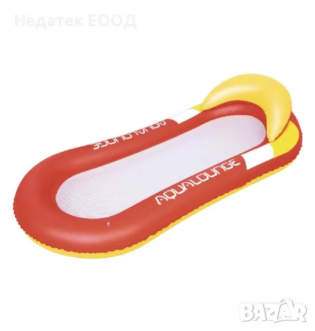 Надуваем дюшек, Оранжев, Bestway, 1.60x0.84м.