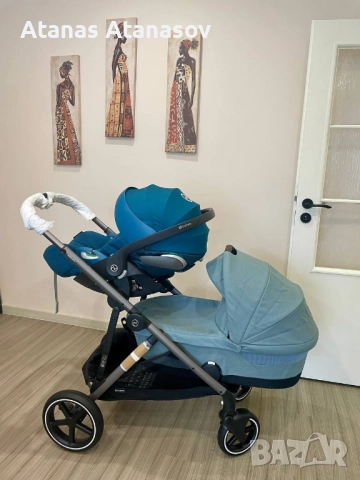Кошници Cybex Cloud Z2 i-Size с Cybex Basе и адаптери за количка, снимка 11 - Стоки за близнаци - 52446552