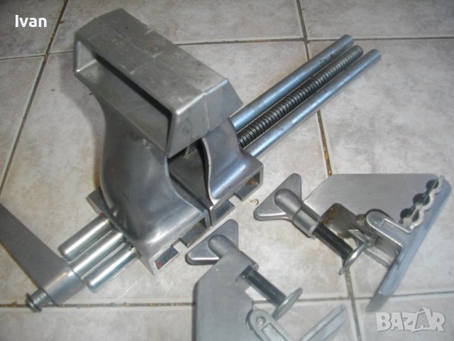 Швейцарско Алуминиево Менгеме-Голям Захват-16см-С 2 Щипки Оригинални-SWISS MADE-Почти Ново, снимка 18 - Менгемета - 40060901