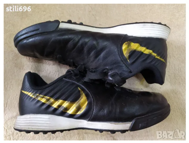ДЕТСКИ ФУТБОЛНИ ОБУВКИ  NIKE  ОРИГИНАЛНИ - ЕСТЕСТВЕНА КОЖА., снимка 6 - Детски обувки - 48762703