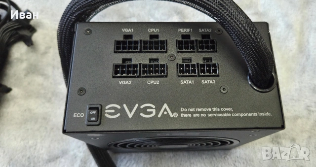 Топ захранване 650w Evga 650 GQ, снимка 3 - Захранвания и кутии - 54314319