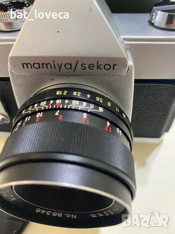 Фотоапарат Mamiya / Sekor 500TL със обектив 1:1.8 ф55, снимка 3 - Фотоапарати - 48598002