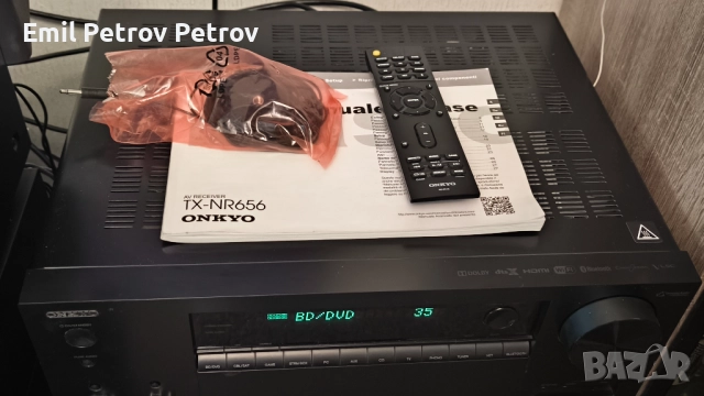 Onkyo TX-NR656 7.2-канален Wi-Fi®, Bluetooth®, Apple® AirPlay® и Dolby Atmos, снимка 2 - Ресийвъри, усилватели, смесителни пултове - 52875598