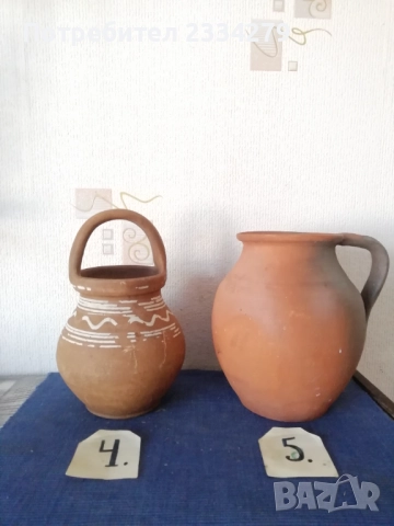Стари гърнета делва,гевгир и други 100% автентични глинени съдове от бита. , снимка 8 - Антикварни и старинни предмети - 52157610