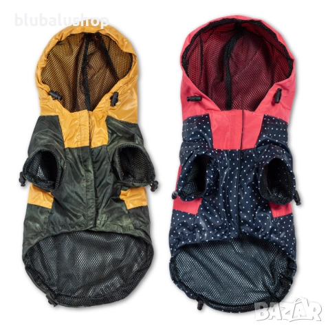 Дъждобрани за кучета – 9 цвята, водоустойчиви с качулка, снимка 4 - За кучета - 51918662