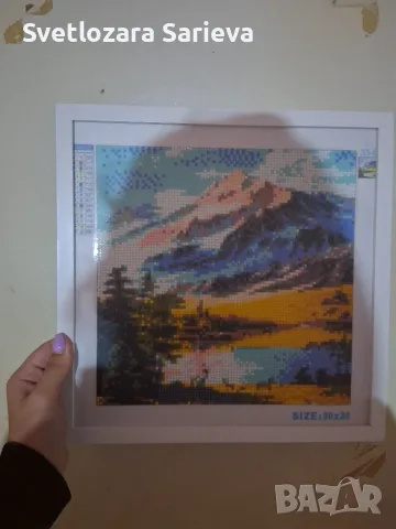 Диамантен гоблен 30×30, снимка 2 - Гоблени - 56508283