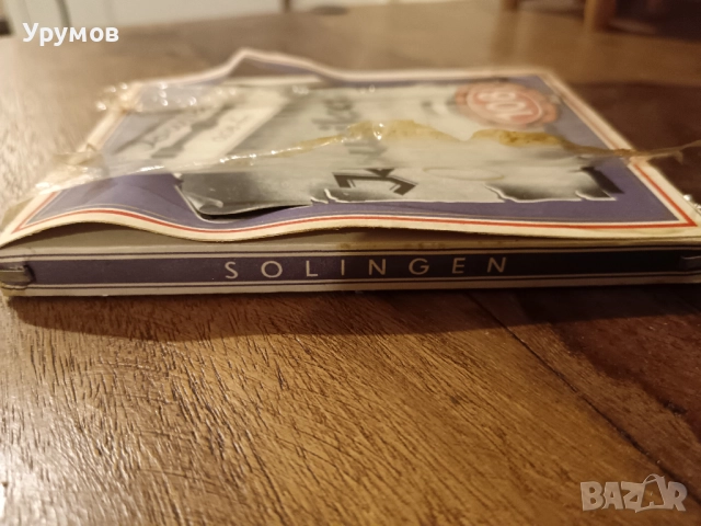 Пакет винтидж ножчета за бръснене Jowika Solingen /100 бр./– оригинална опаковка, снимка 3 - Антикварни и старинни предмети - 52736059