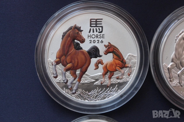 Лунар, Lunar, инвестиционно сребро, 1 oz. , снимка 8 - Нумизматика и бонистика - 50035482
