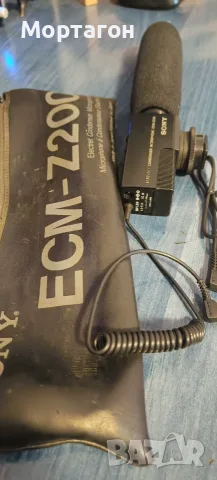 Микрофон сони / Sony ECM-Z200, снимка 3 - Чанти, стативи, аксесоари - 55724774
