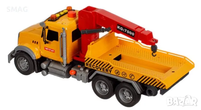 Автокран със светлини и звуци и превозно средство S_1219123, снимка 5 - Коли, камиони, мотори, писти - 47905092