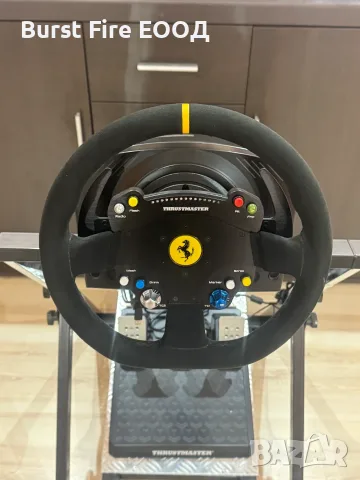 Racing setup с волан Thrustmaster TS-PC, педали T3PM, стойка Next Level S002, снимка 3 - Джойстици и геймпадове - 55994486