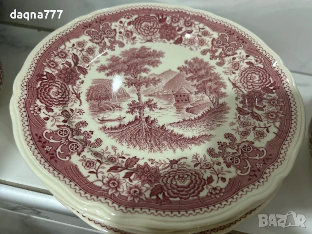 6 чинии за предястие и чаши Villeroy and Boch, снимка 15 - Антикварни и старинни предмети - 51147010