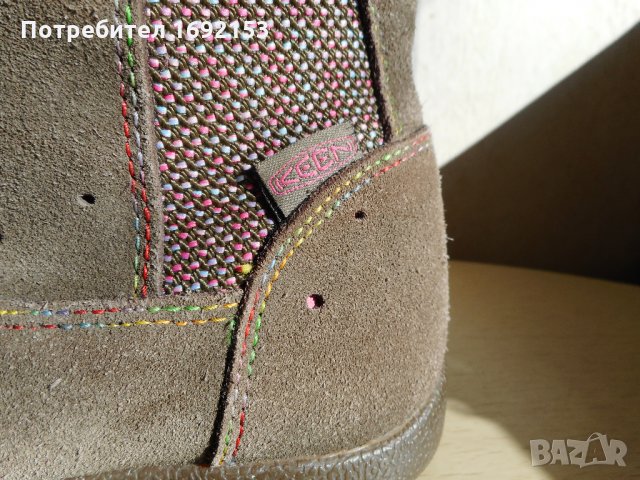 Велурени ботуши KEEN № 34, снимка 8 - Бебешки боти и ботуши - 30930880