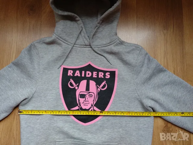 NFL Raiders - мъжки суичър с качулка, снимка 9 - Суичъри - 56273737