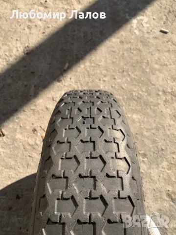 Резервна гума патерица 4х100 14 цола, снимка 2 - Гуми и джанти - 48912026