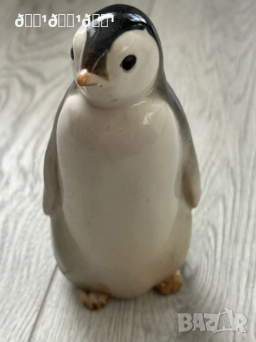 Старинен съветски порцеланов пингвин ЛФЗ , снимка 7 - Антикварни и старинни предмети - 52837190