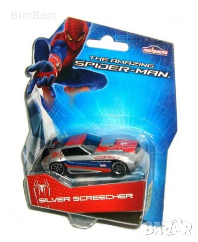 Количка Spider-Man Silver Screecher Majorette  