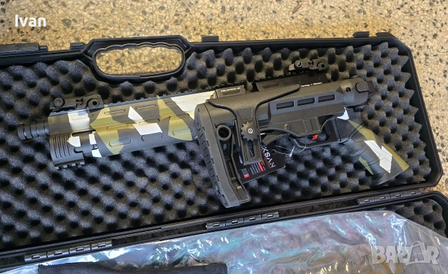 Въздушна пушка PCP Niksan Tacto 5,5, снимка 9 - Въздушно оръжие - 54341213