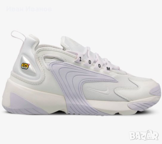 маратонки Nike Zoom 2K White Silver 2021 номер 37,5-38 , снимка 3 - Маратонки - 40854968