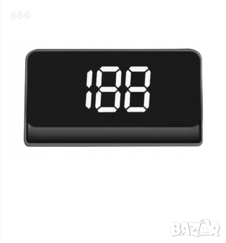 HUD LED проектор за автомобили, GPS дисплей, модерен дизайн, съвместим с BMW, Audi, VW, Skoda, снимка 3 - Аксесоари и консумативи - 54059195