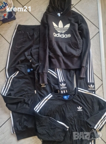 Adidas голям лот в черно номер S
