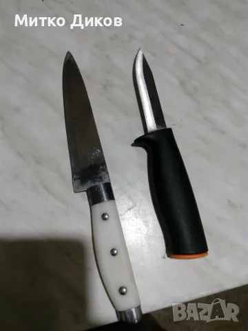 нож Fiskars 210х85 мм острие и нож  Dine Mate 265х150мм острие
