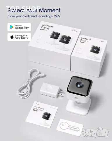 Xbro ONE комплект 2 бр камери-  бебефон, снимка 2 - IP камери - 49157064