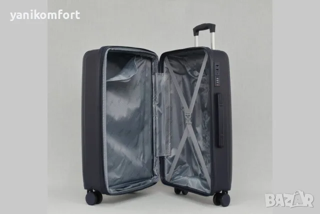 Комплект куфари 3 в 1 16" 20" 24" от полипропилен, снимка 6 - Куфари - 56200194