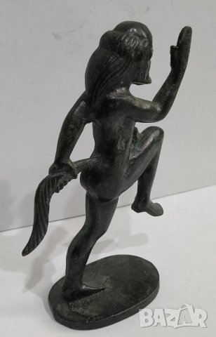Бронзова статуетка на Сатир, снимка 7 - Антикварни и старинни предмети - 29699261
