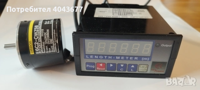 Брояч на метри и инкрементален енкодер Omron, снимка 2 - Друга електроника - 53226527