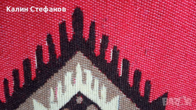 Декоративно килимче - двулицево, снимка 4 - Антикварни и старинни предмети - 42699308
