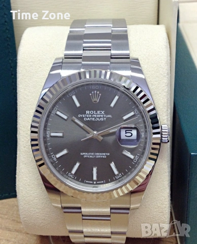 Rolex Datejust 41mm Steel Blue Dial Automatic Различни Варианти, снимка 15 - Мъжки - 54050416