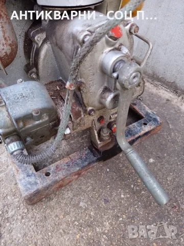 Соц Стара Поливна Система Помпа Машина Ел Двигател., снимка 6 - Антикварни и старинни предмети - 50074518