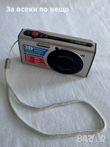 Цифров фотоапарат AgfaPhoto Optima 147 , 14.1MP , 7х оптичен зум , Agfa optima 147, снимка 3 - Фотоапарати - 55788695