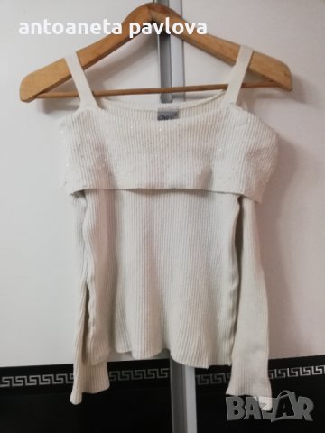 Блузка с голи рамене, снимка 1