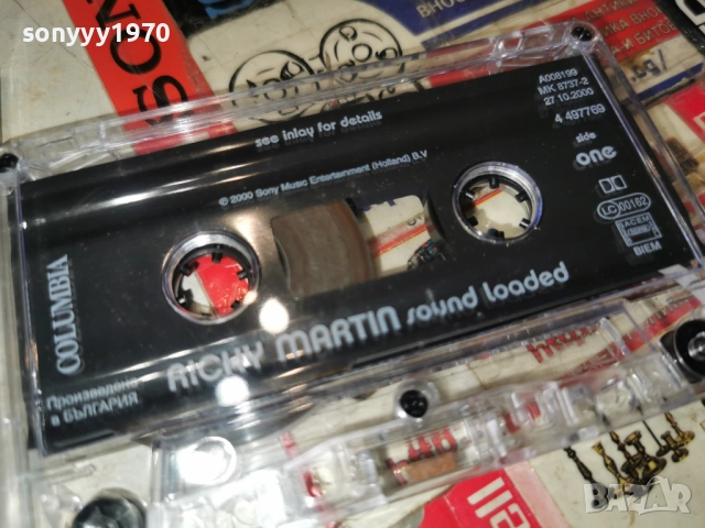 RICKY MARTIN-ORIGINAL TAPE 0912251927, снимка 4 - Аудио касети - 52712303