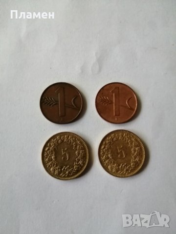монети Швейцария