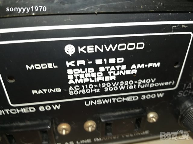 KENWOOD RETRO RECEIVER SWISS 2310221154, снимка 12 - Ресийвъри, усилватели, смесителни пултове - 38422971