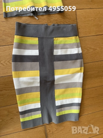 дамаска пола  и блуза Karen Millen S, снимка 3 - Поли - 56211696